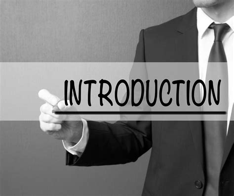 INTRODUCTION